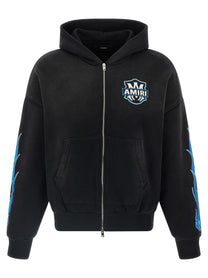 AMIRI MA Flames Hoodie Black