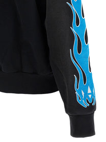 AMIRI MA Flames Hoodie Black