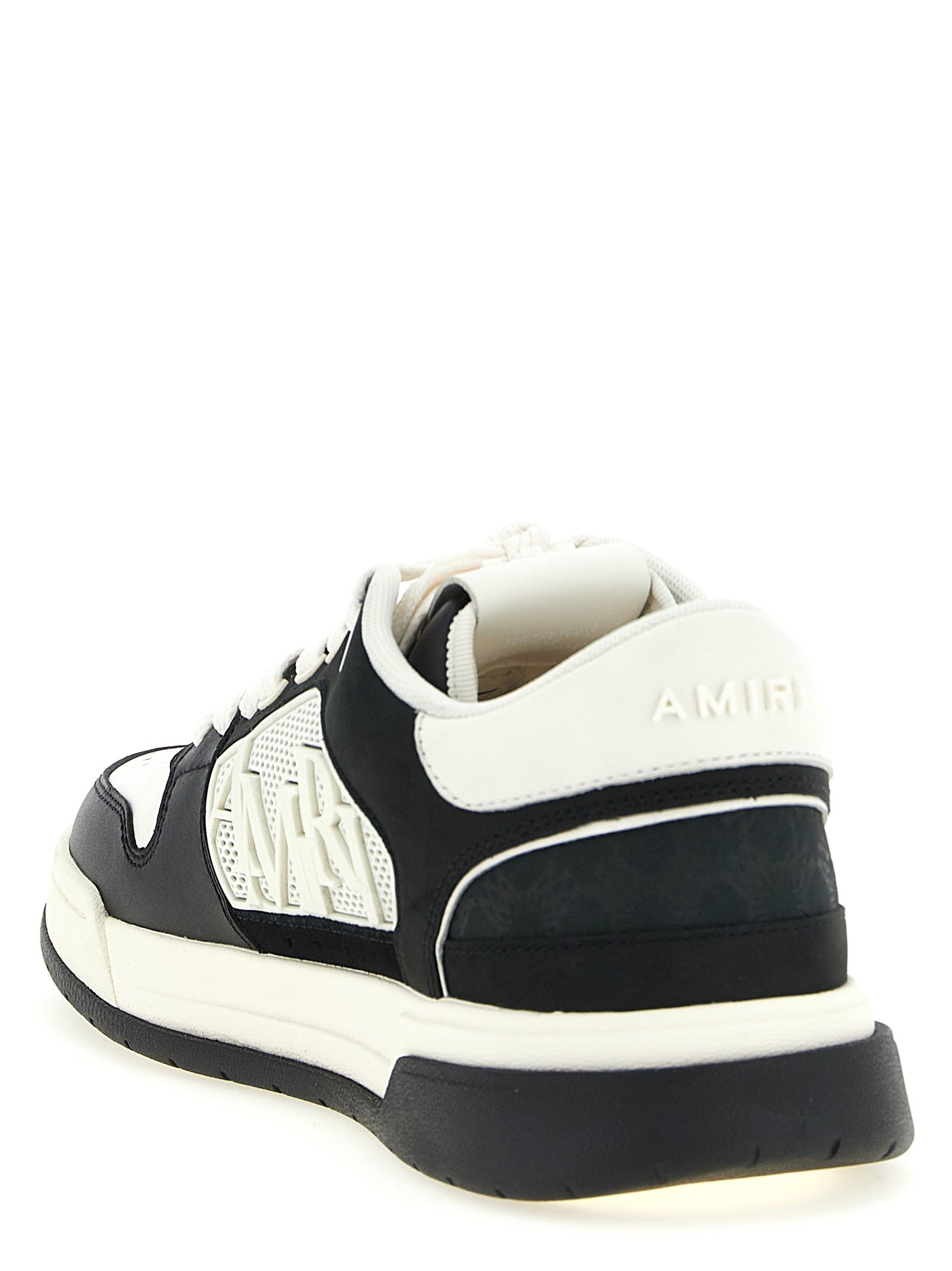 AMIRI Ma Quad Debossed Classic Low Sneakers White