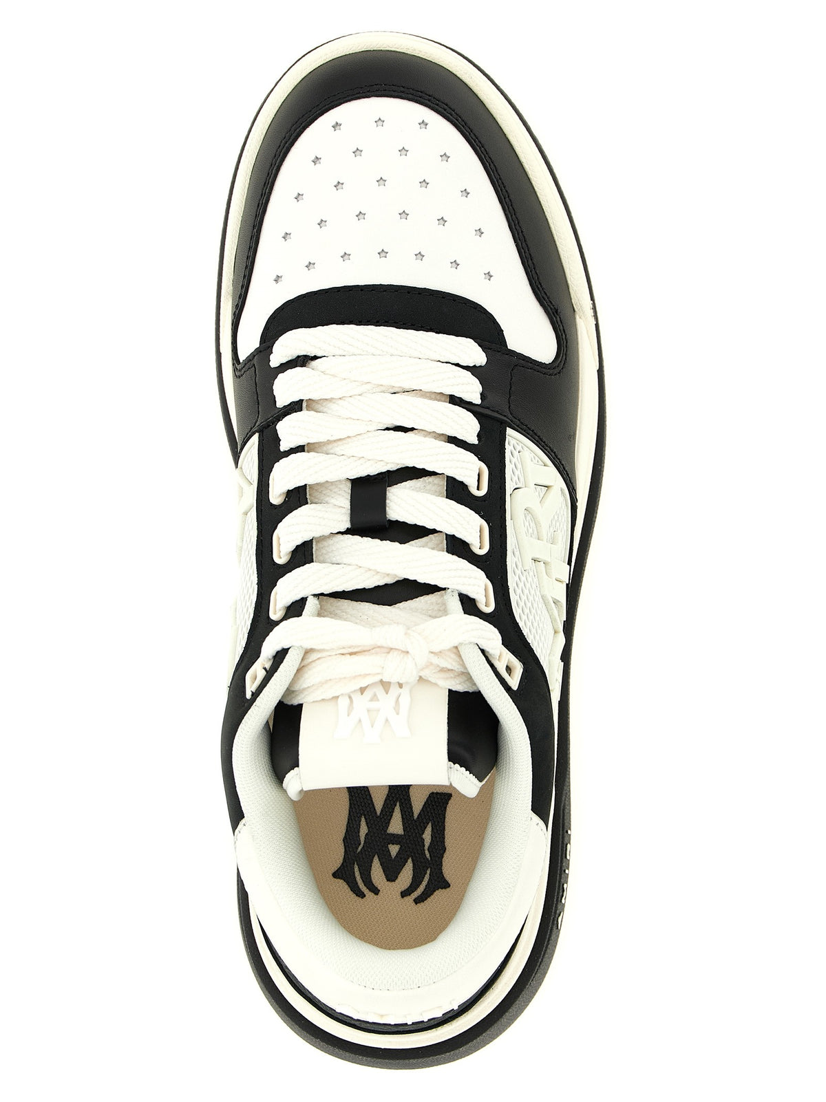 AMIRI Ma Quad Debossed Classic Low Sneakers White