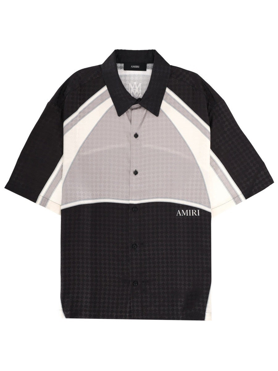 AMIRI Men's MA Quad Panel Shirt Black