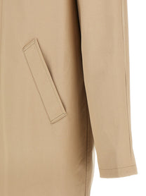 A.P.C Mac Ville Trench Coat Beige