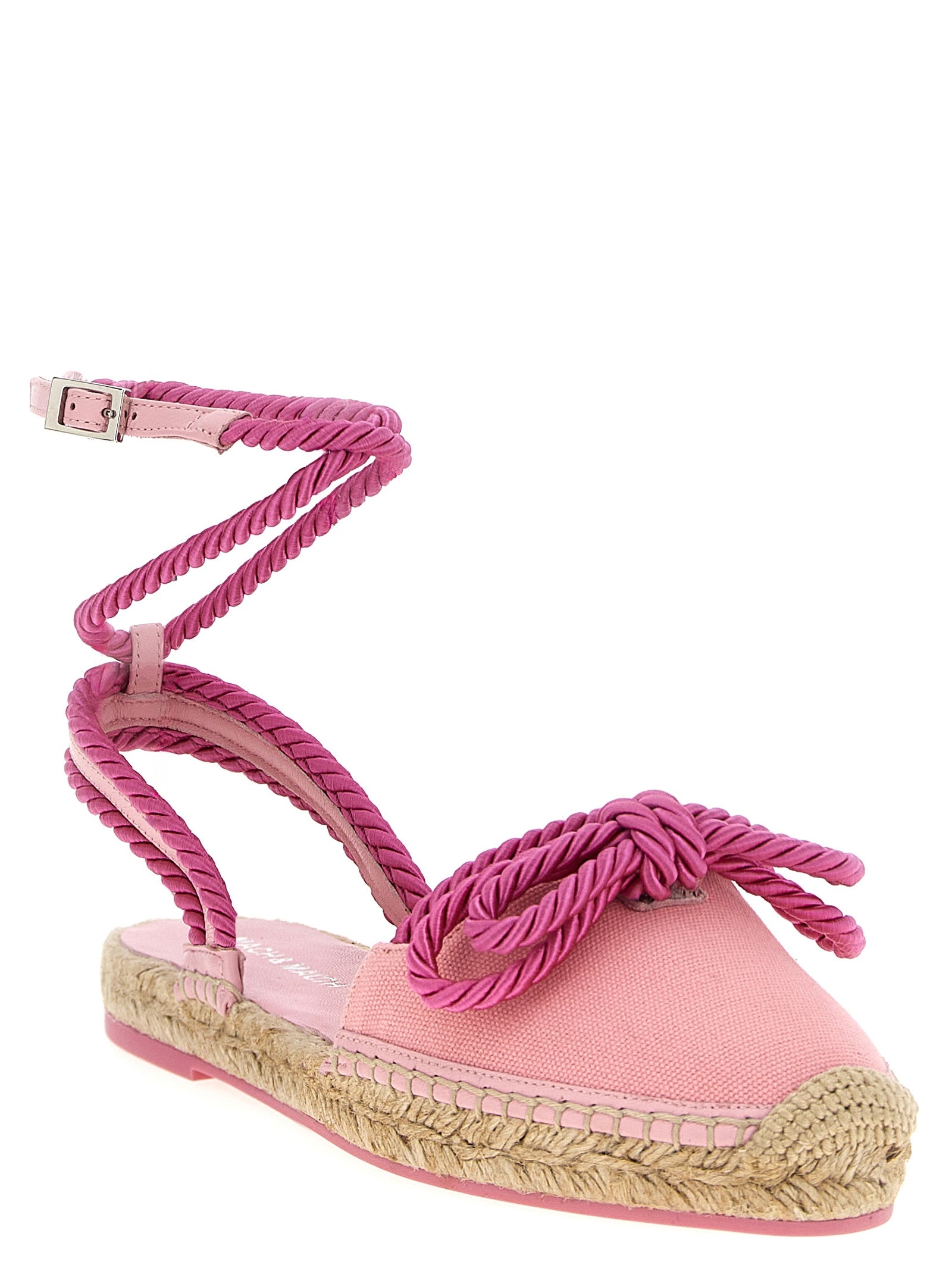 MACH &amp; MACH - MACH &amp; MACH - ’Double Bow Pink Riviera’ espadrilles - Women’s Shoes