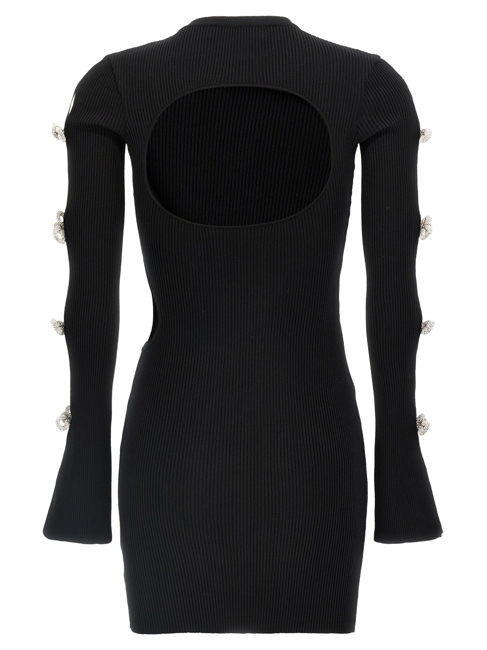 MACH &amp; MACH - MACH &amp; MACH - ’Cut-Out Crystal Bow’ dress - Women’s Clothing