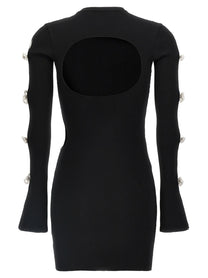 MACH &amp; MACH - MACH &amp; MACH - ’Cut-Out Crystal Bow’ dress - Women’s Clothing