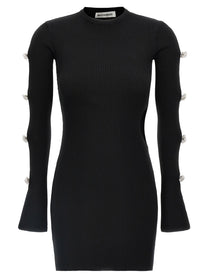 MACH &amp; MACH - MACH &amp; MACH - ’Cut-Out Crystal Bow’ dress - Women’s Clothing