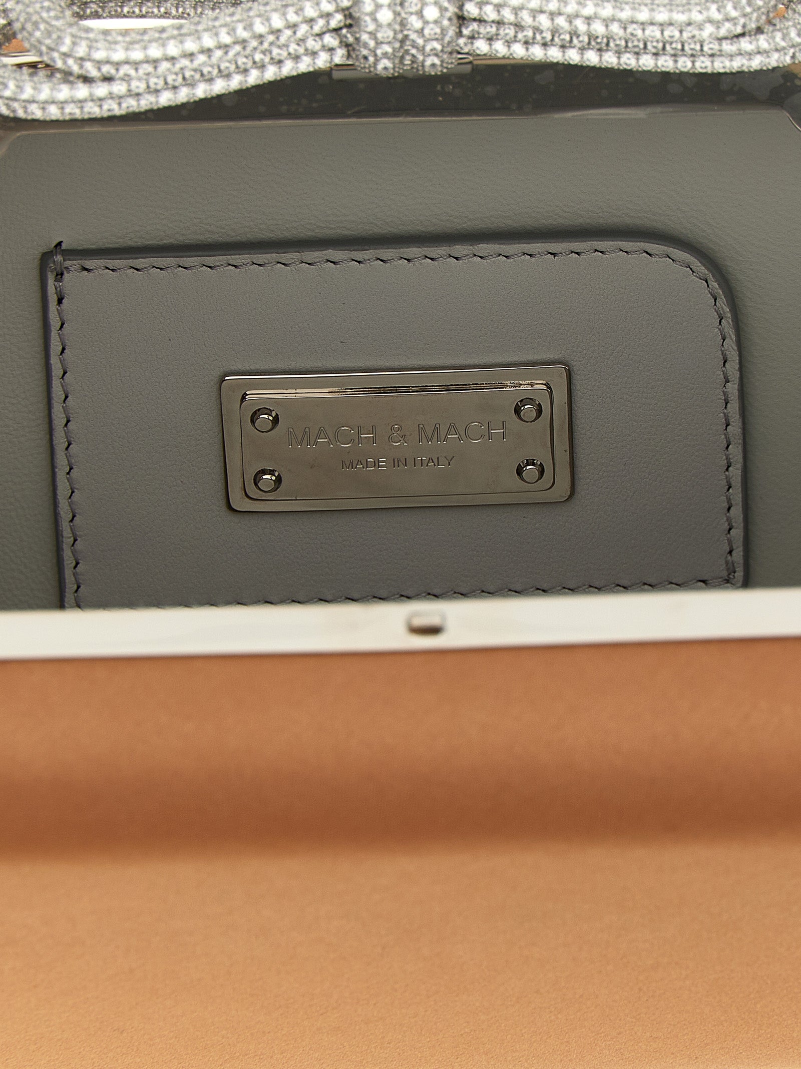 MACH &amp; MACH - MACH &amp; MACH - ’Double Bow Satin’ clutch - Women’s Bags