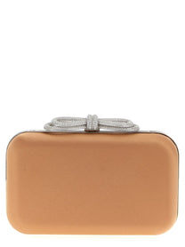 MACH &amp; MACH - MACH &amp; MACH - ’Double Bow Satin’ clutch - Women’s Bags