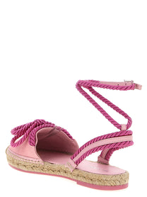 MACH &amp; MACH - MACH &amp; MACH - ’Double Bow Pink Riviera’ espadrilles - Women’s Shoes