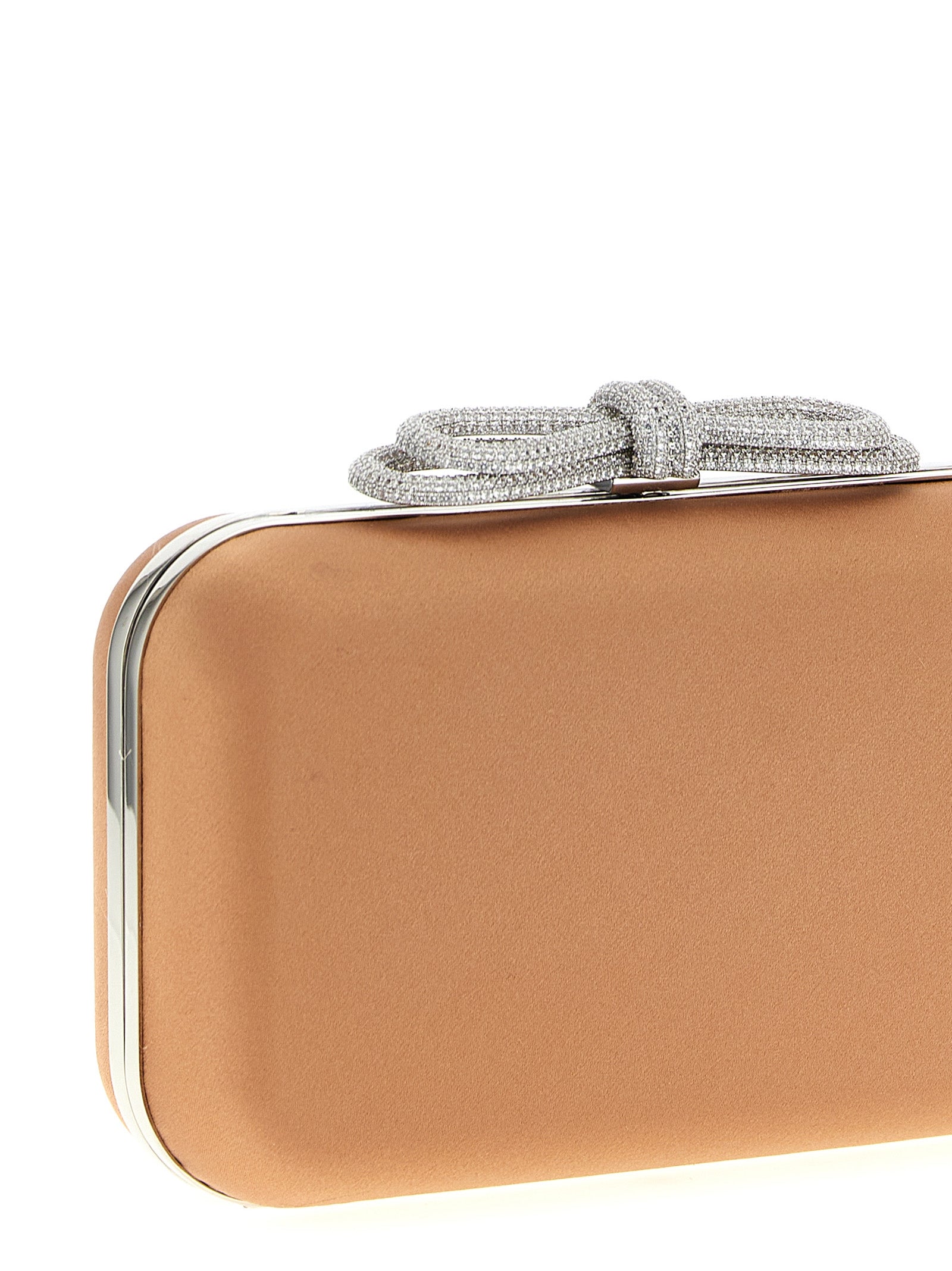 MACH &amp; MACH - MACH &amp; MACH - ’Double Bow Satin’ clutch - Women’s Bags