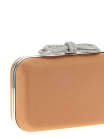 MACH &amp; MACH - MACH &amp; MACH - ’Double Bow Satin’ clutch - Women’s Bags