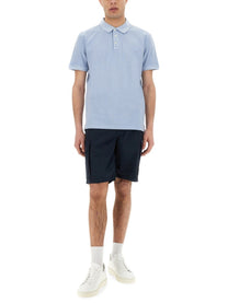 Woolrich Men's Mackinack Polo Shirt Blue Woolrich