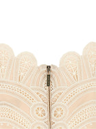 Elie Saab Macramé Bralette White, view 4
