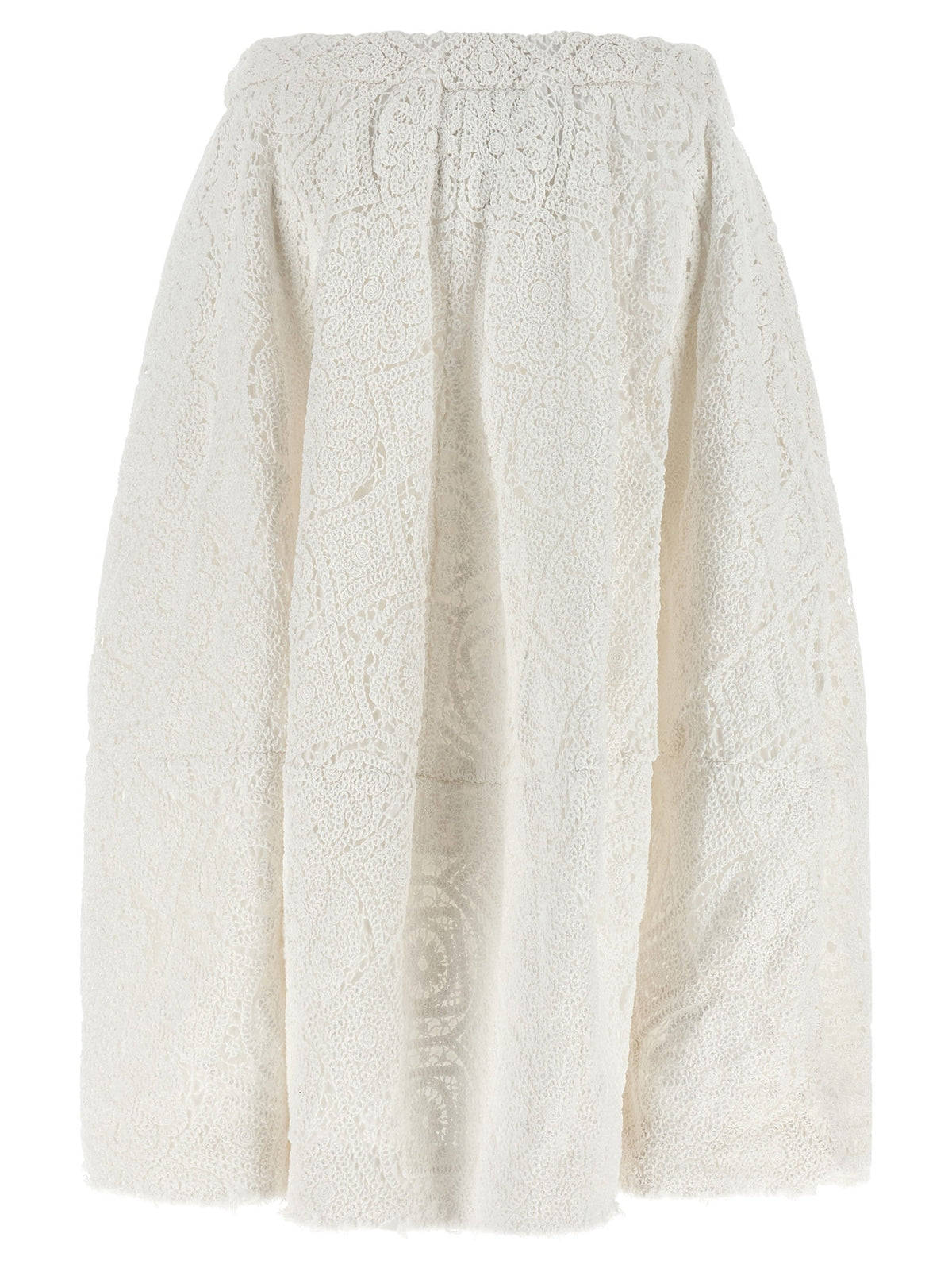 Comme Des Garçons Macramé Skirt White, view 2
