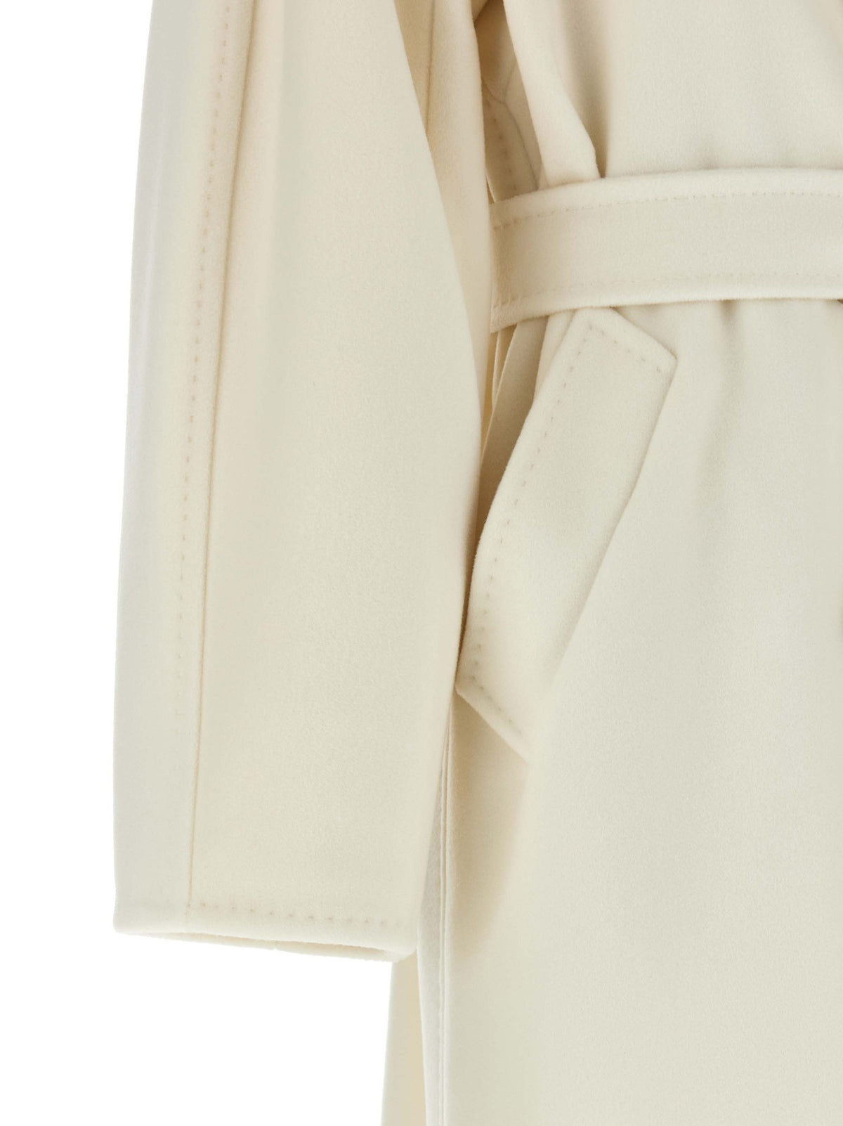 Max Mara Madame Icon Coat Coat White