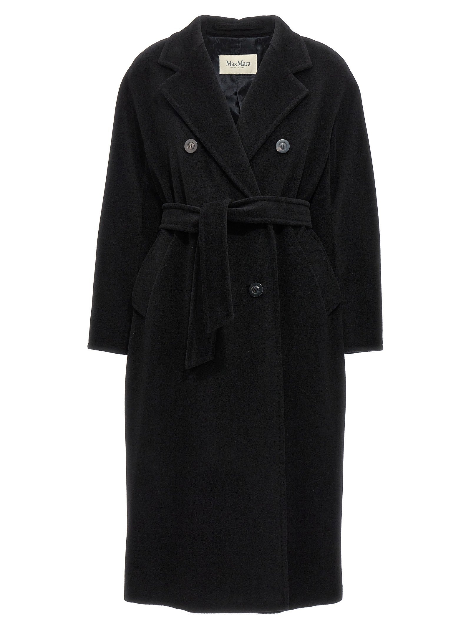 Max Mara Madame Icon Coat Coat Black