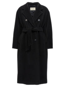 Max Mara Madame Icon Coat Coat Black