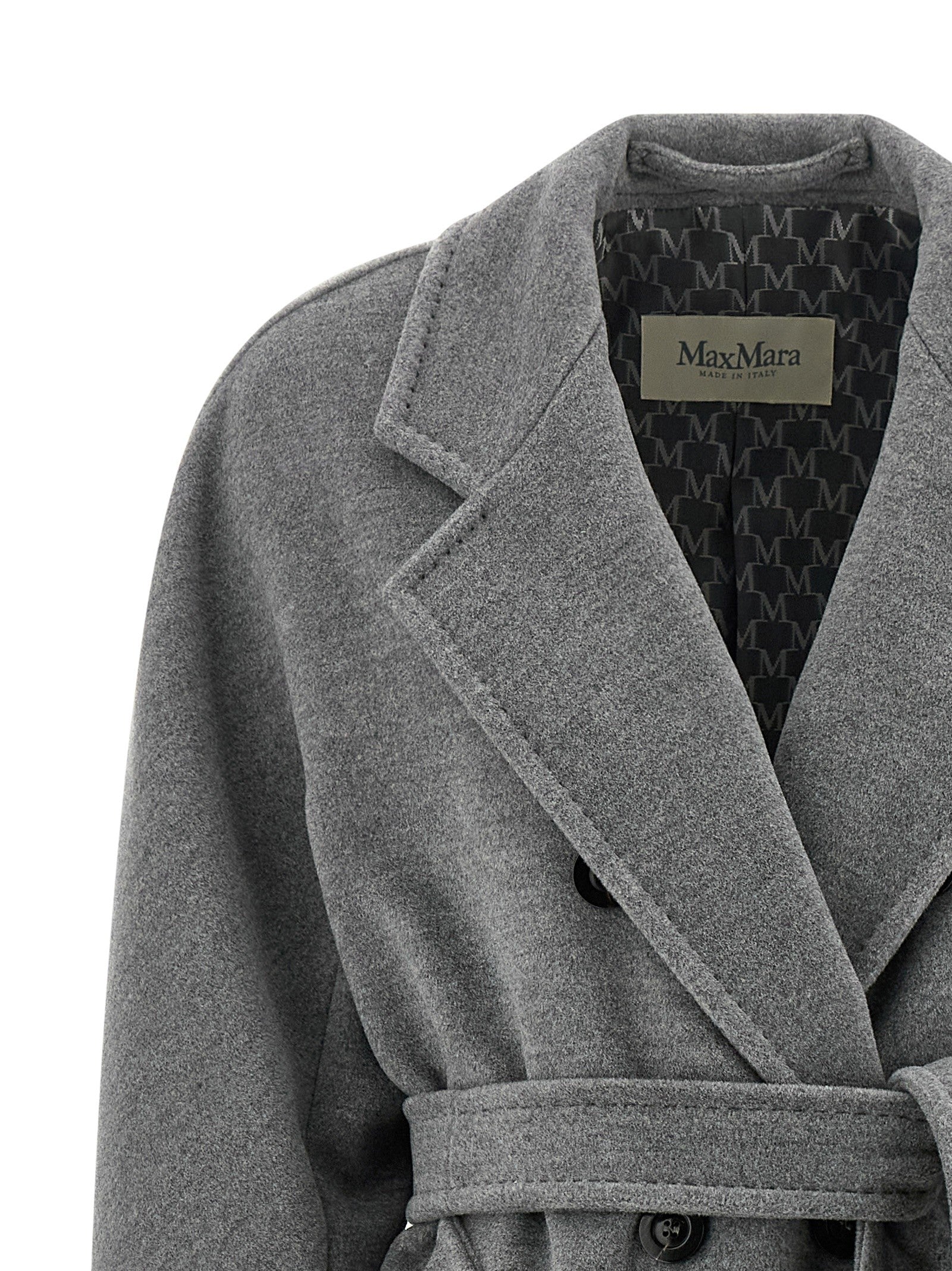 Max Mara Madame Icon Coat Coat Grey