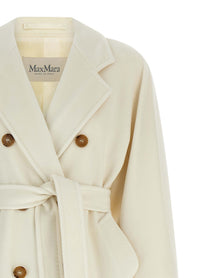 Max Mara Madame Icon Coat Coat White