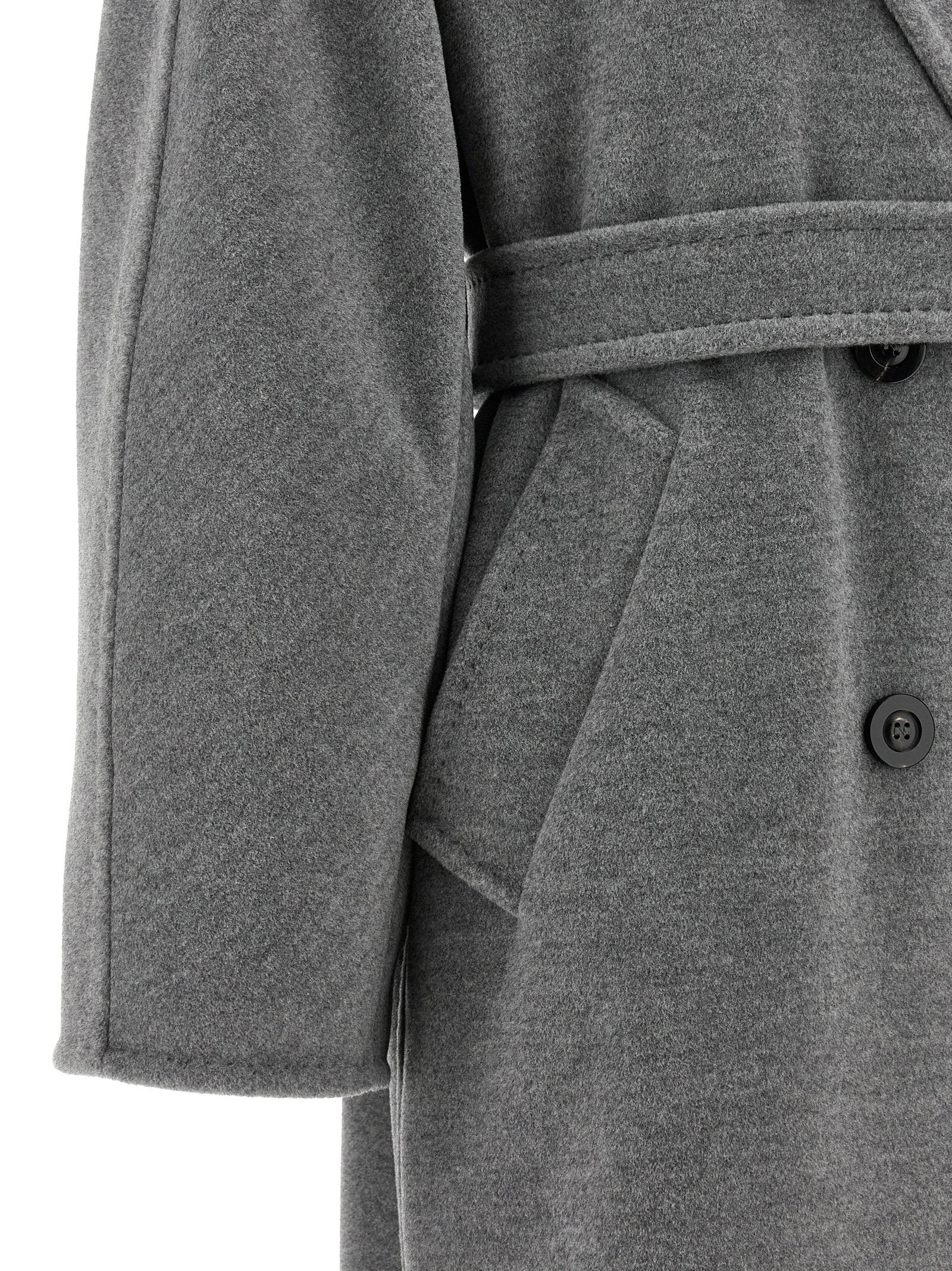 Max Mara Madame Icon Coat Coat Grey