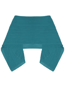 Pleats Please Issey Miyake Women's Madame June Stole Green Pleats Please Issey Miyake