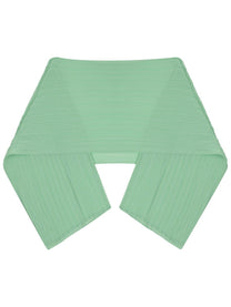 Pleats Please Issey Miyake Women's Madame June Stole Green Pleats Please Issey Miyake