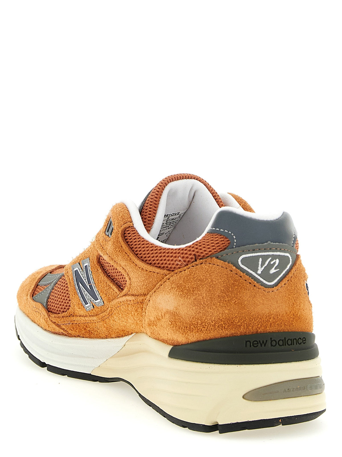New Balance Made in UK 991V2 Sneakers Orange