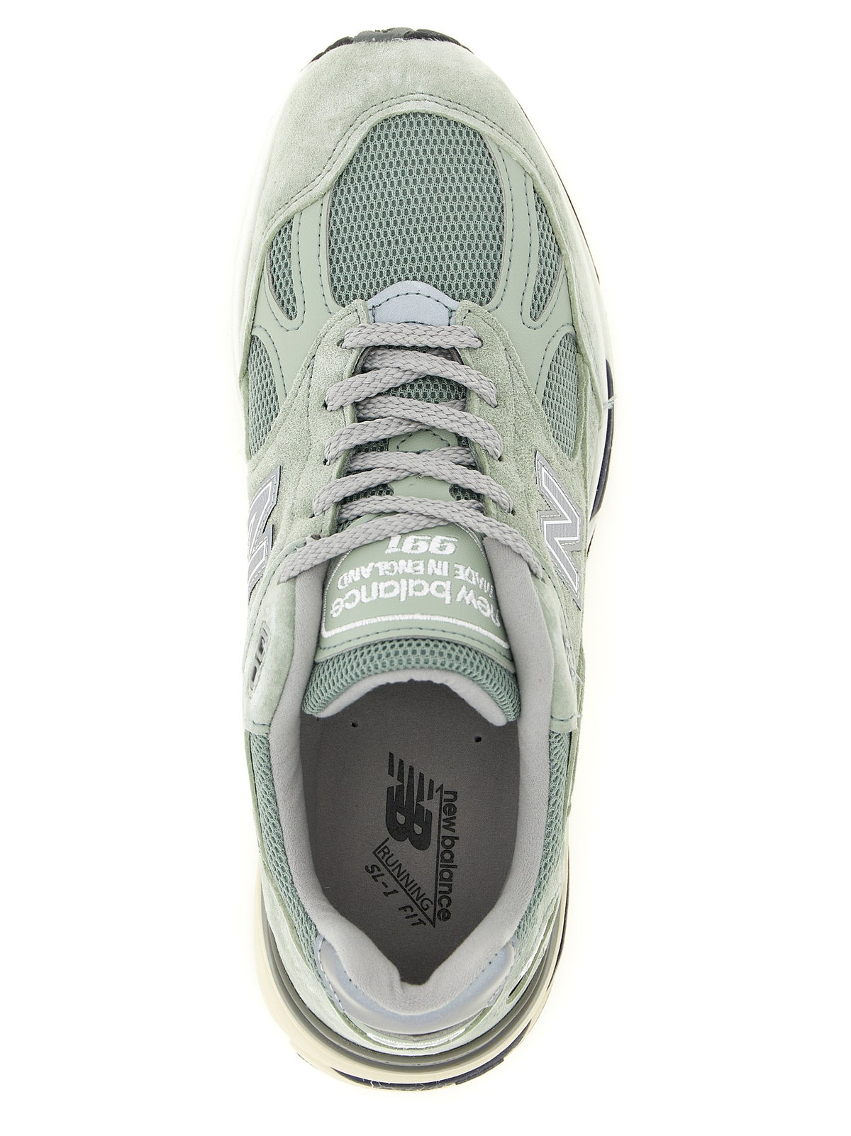 New Balance Made in UK 991v2 Sneakers Green, view 4