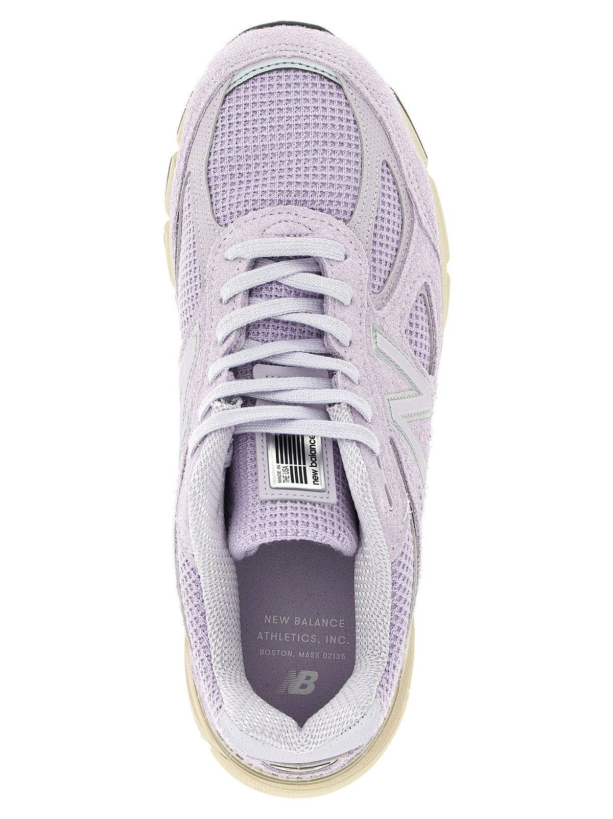 New Balance Made in Usa 990v4 Sneakers Purple, view 4