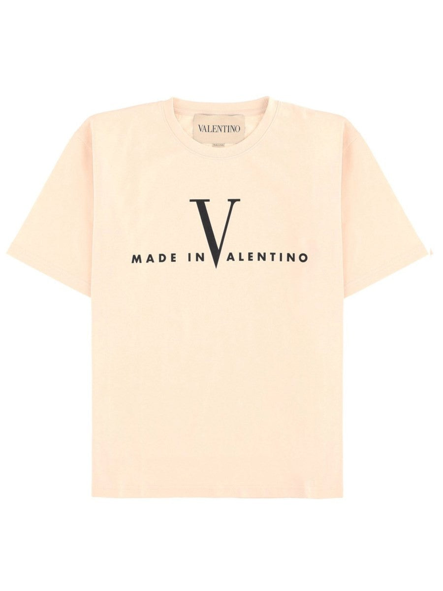 Valentino Men's Made in Valentino Shirt White