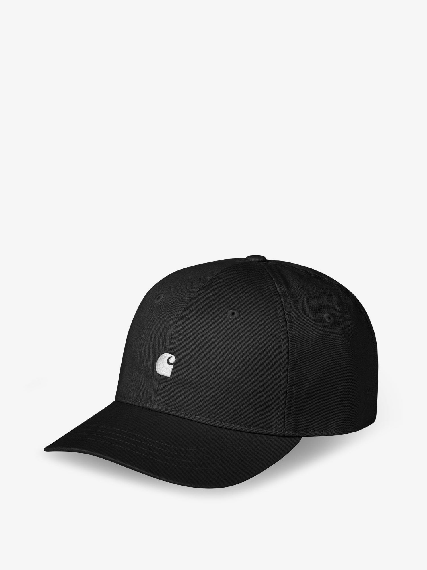 Carhartt Wip Men's Madison Baseball Cotton Hat Black