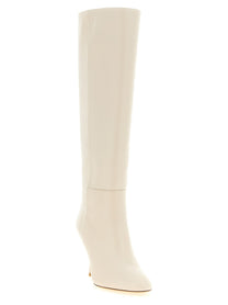 Stuart Weitzman Madison Boots White