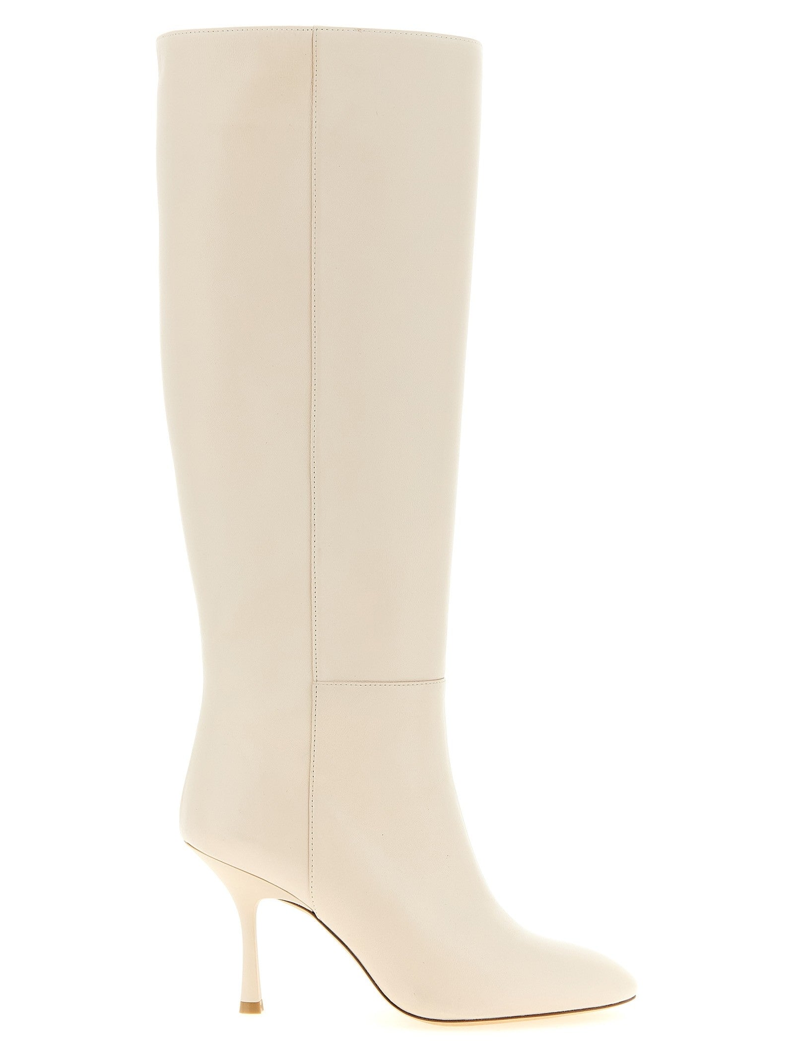 Stuart Weitzman Madison Boots White