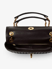 Bottega Veneta Women's Madison Leather Crossbody Bag Brown