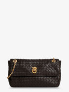 Bottega Veneta Women's Madison Leather Crossbody Bag Brown