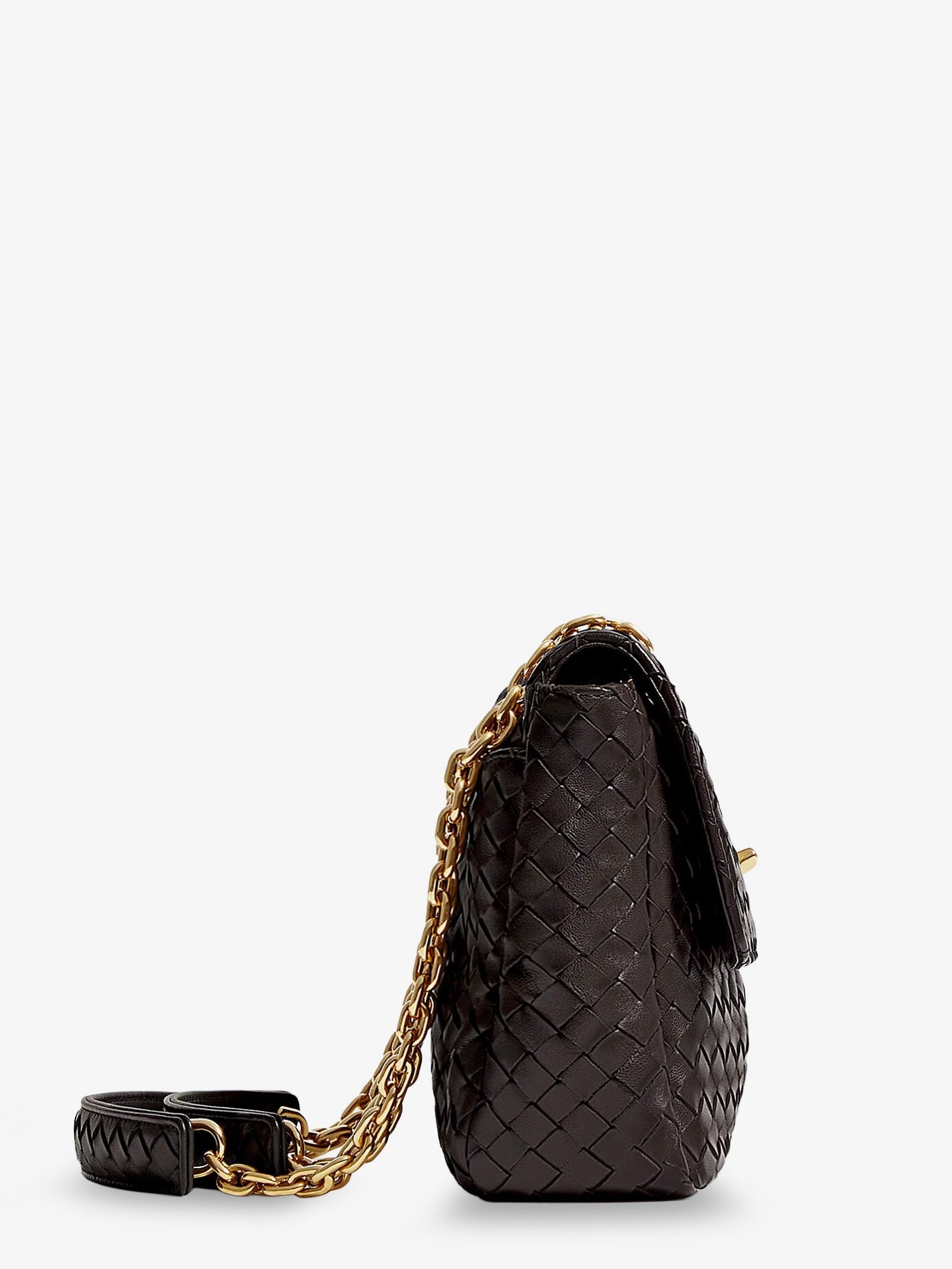 Bottega Veneta Women's Madison Leather Shoulder Bag Brown