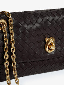 Bottega Veneta Women's Madison Leather Shoulder Bag Brown