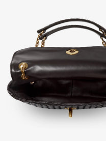 Bottega Veneta Women's Madison Leather Shoulder Bag Brown