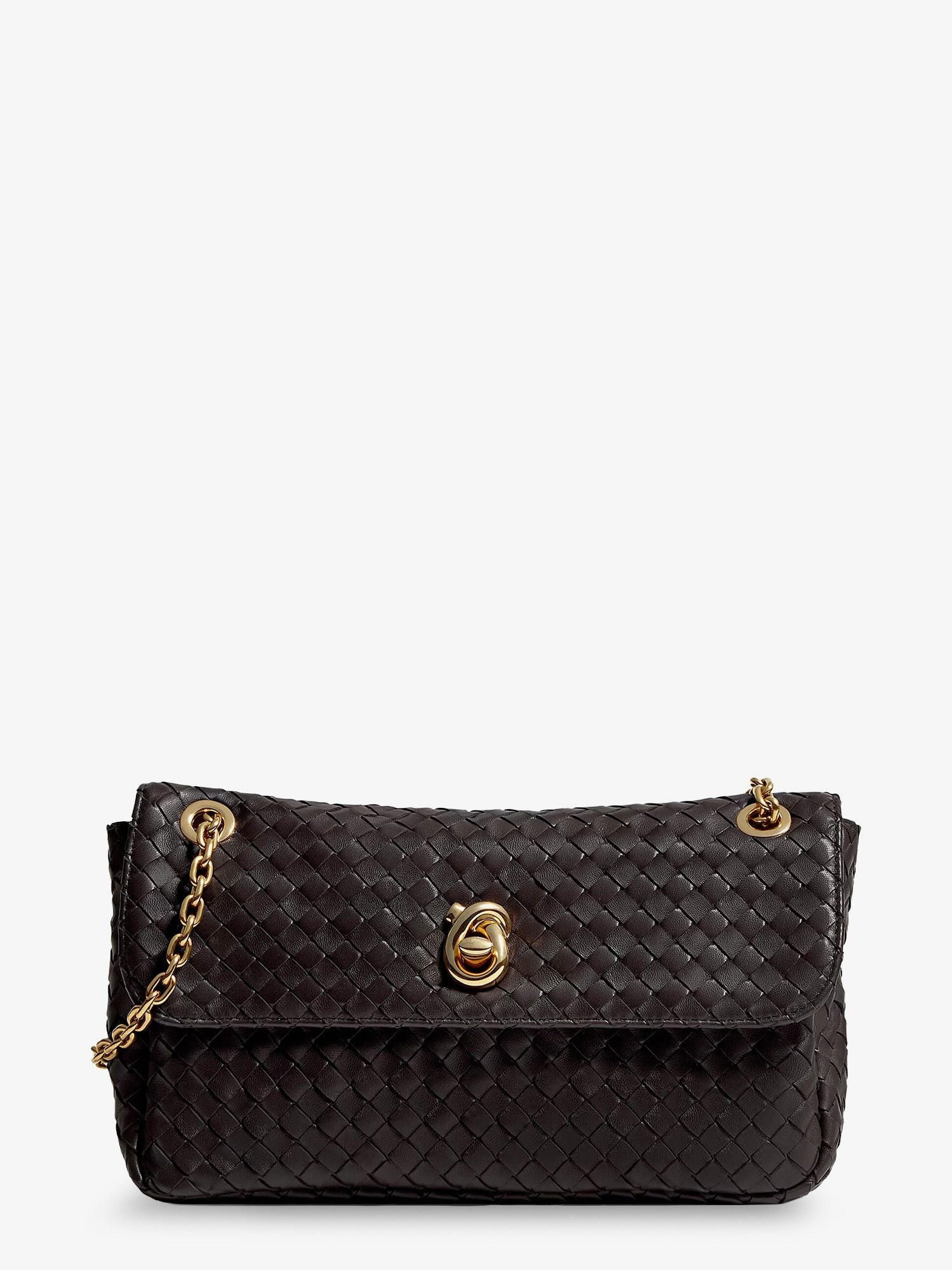 Bottega Veneta Women's Madison Leather Shoulder Bag Brown
