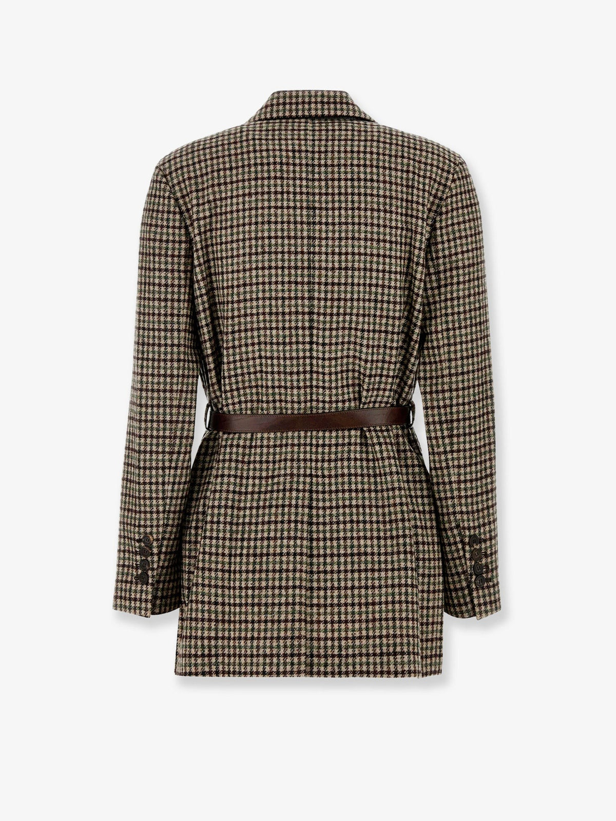 Brunello Cucinelli Women's Madras Blazer Beige