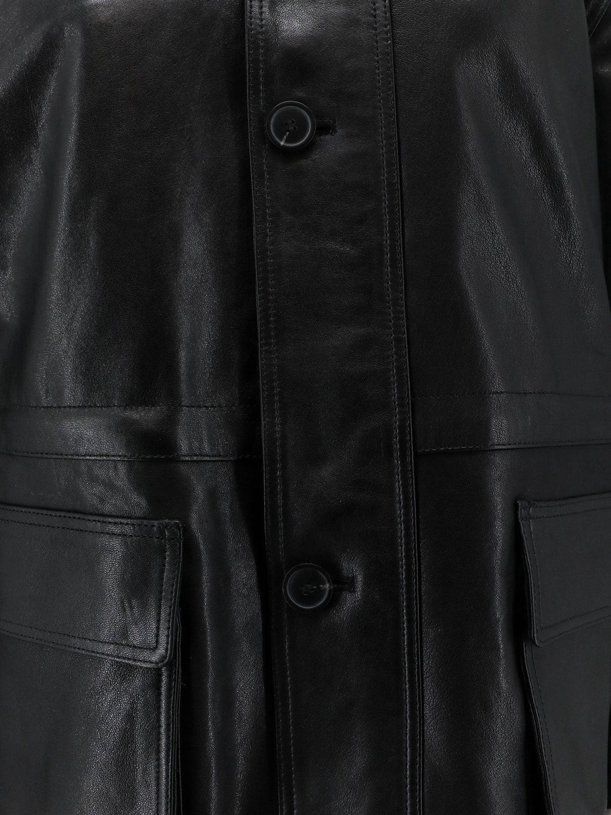 ARMA Women's Maeve Leather Jacket Black