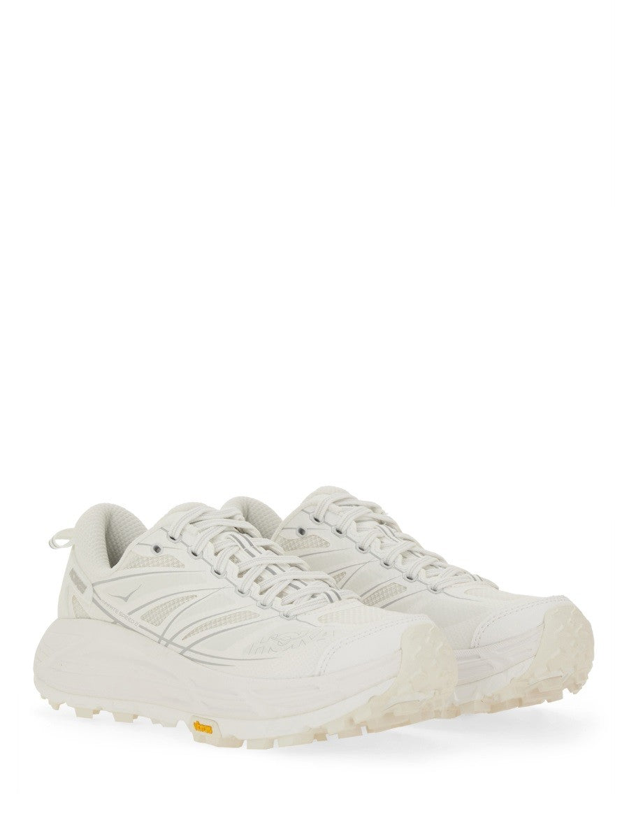 Hoka Unisex Mafate Speed Sneaker White, view 3