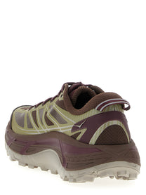 Hoka Mafate Speed Sneakers Gold