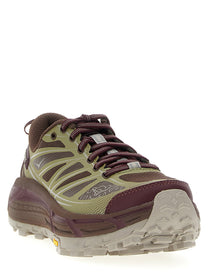 Hoka Mafate Speed Sneakers Gold