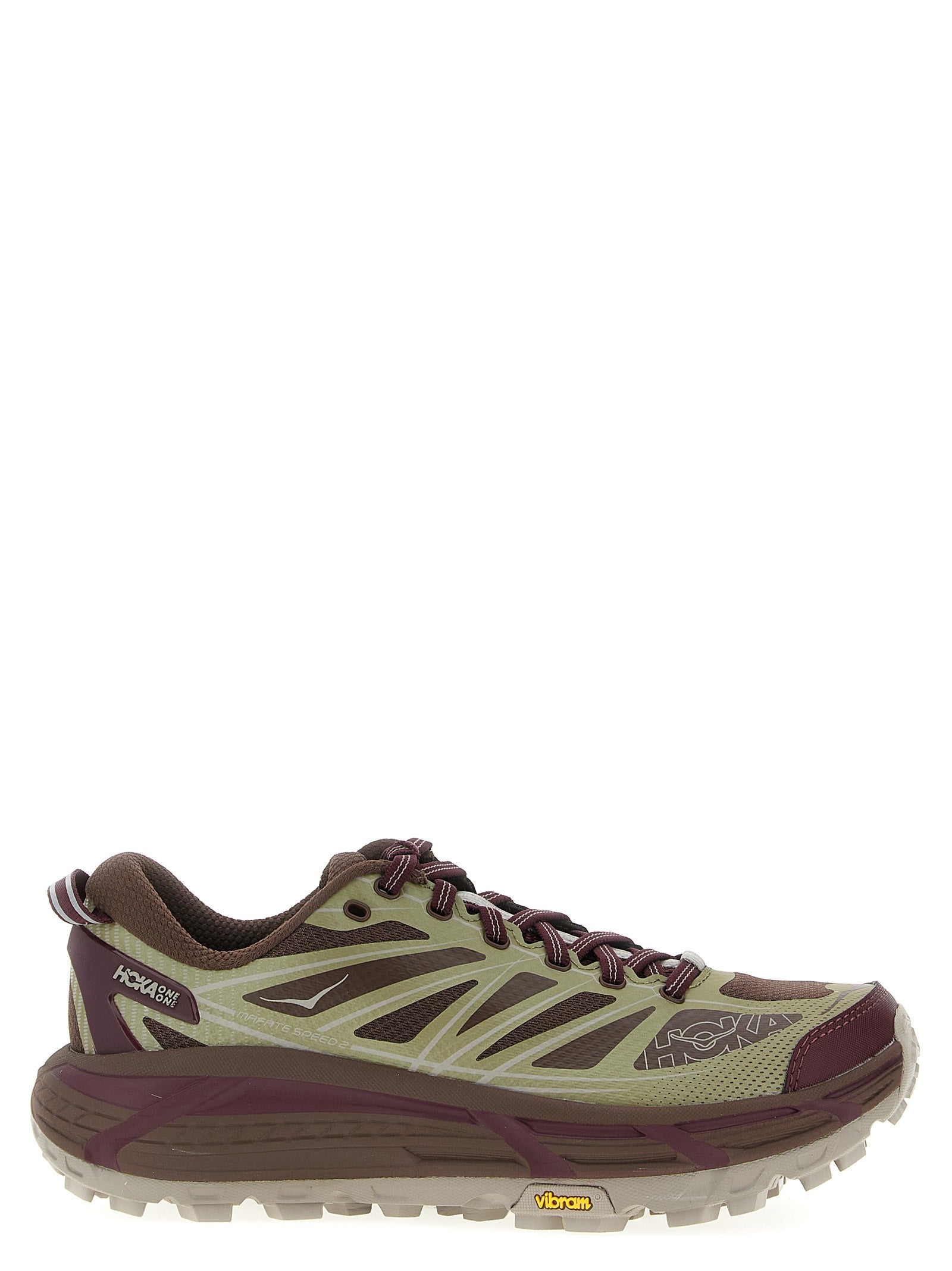 Hoka Mafate Speed Sneakers Gold