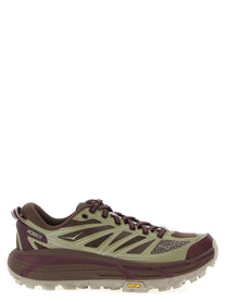 Hoka Mafate Speed Sneakers Gold
