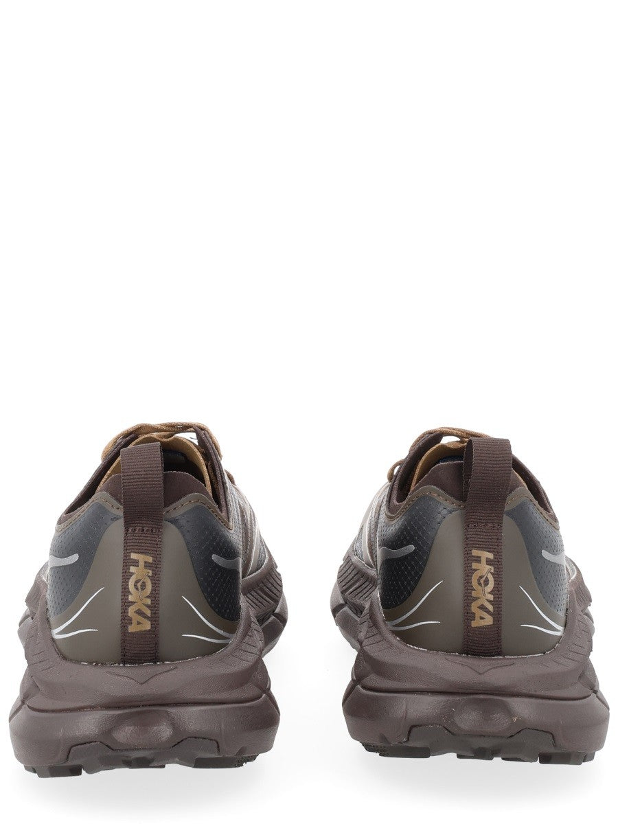 Hoka Unisex Mafate Speed Lite Sneaker Brown
