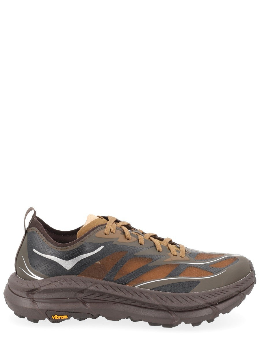 Hoka Unisex Mafate Speed Lite Sneaker Brown
