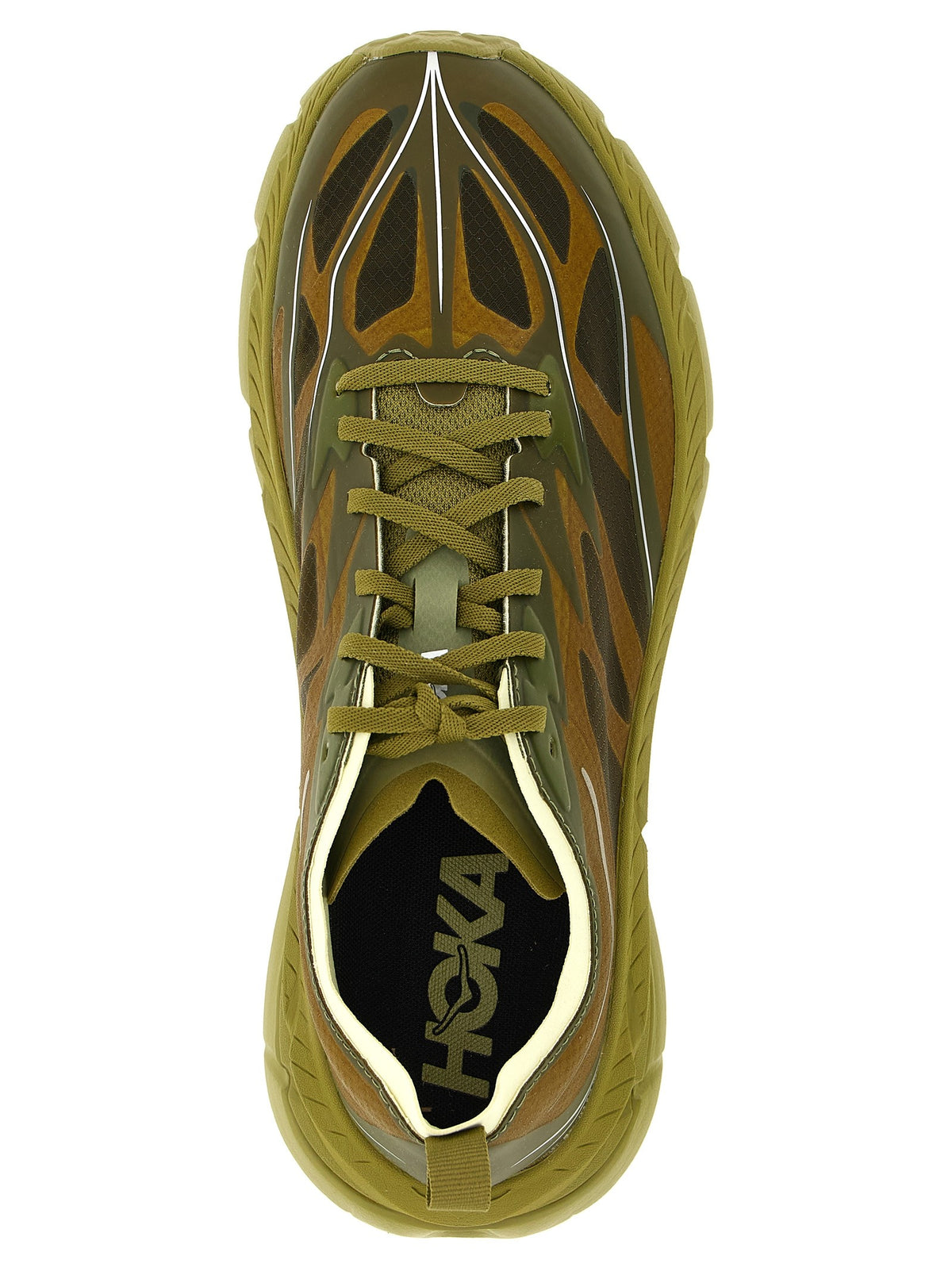Hoka Mafate Speed Lite Sneakers Green, view 4