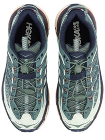 Hoka Unisex Mafate THREE2 Wordmark Sneaker Green
